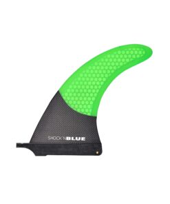 Alternative view of SHOCKN BLUE QUILLA LONGBOARD HONEYCOMB 8  CARBON"
