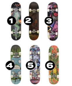 SHOCKN BLUE SKATE COMPLETO AGUILA