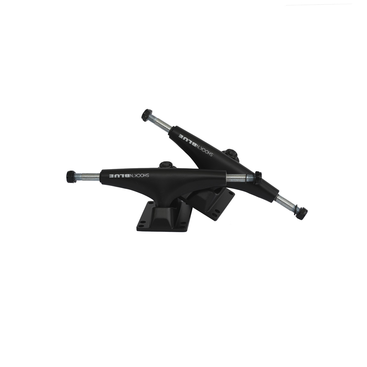 SHOCKN BLUE TRUCK SKATE PROFESIONAL NEGRO - Imagen 2