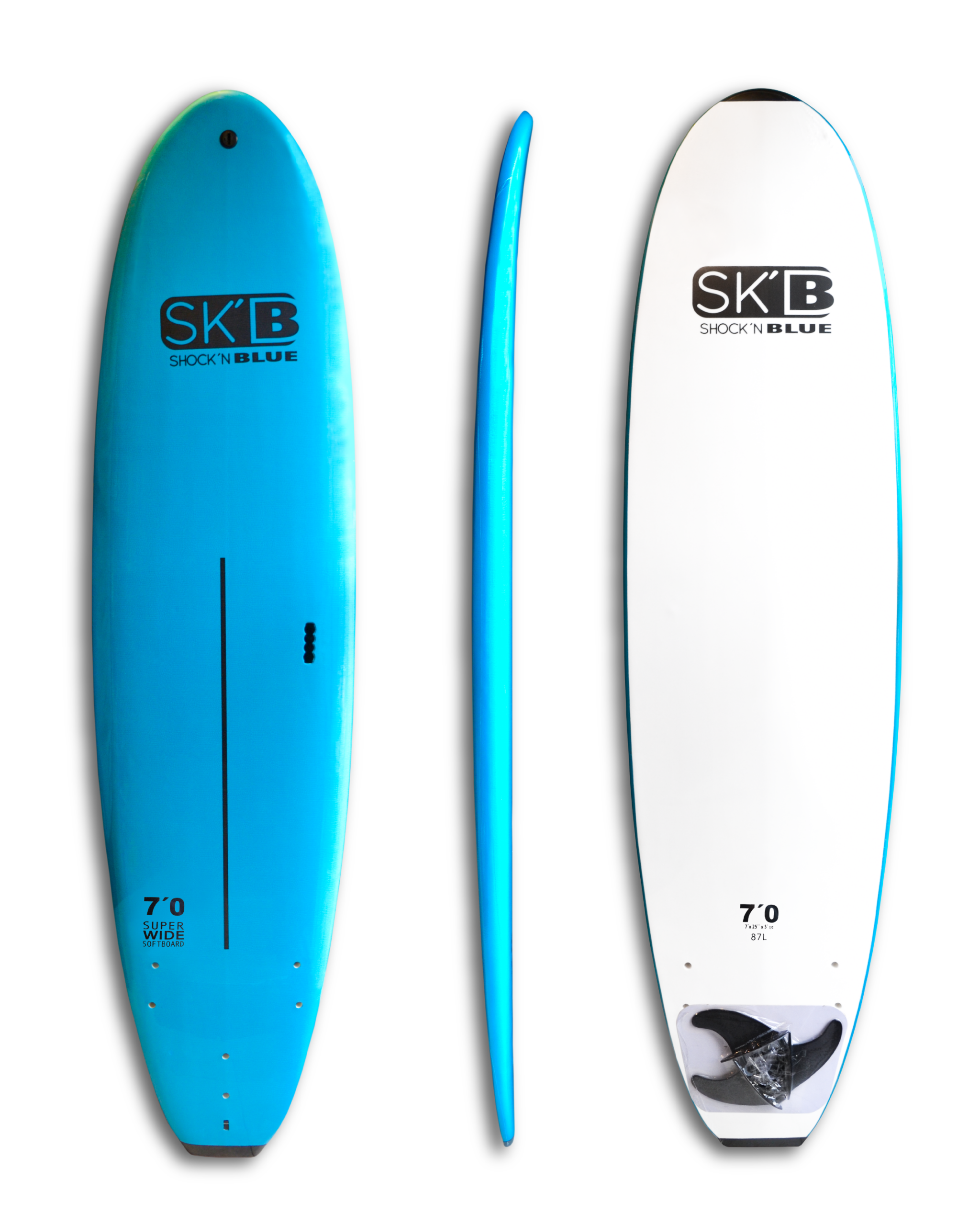 SHOCKN BLUE TABLA SOFT ESCUELA SUPER WIDE SERIES - Imagen 2
