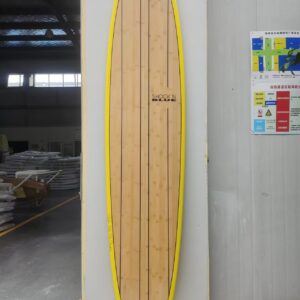 SHOCKN BLUE LONGBOARD NOSE RIDER PINLIN/BAMBOO 8'6