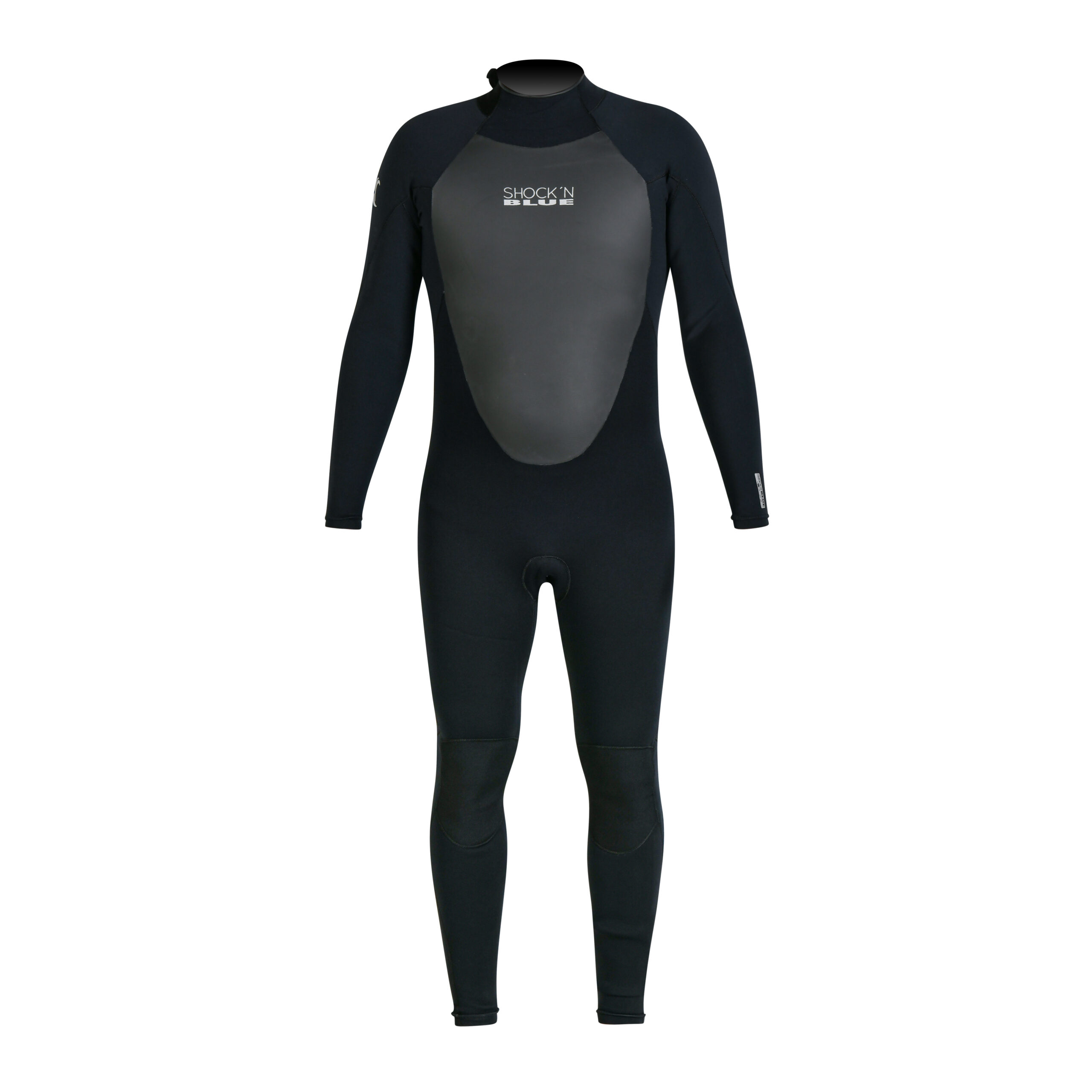 SHOCKN BLUE ENTERO DE NEOPRENE FULL GBS NERO 4/3 BACK ZIP M/LARGA - Imagen 2