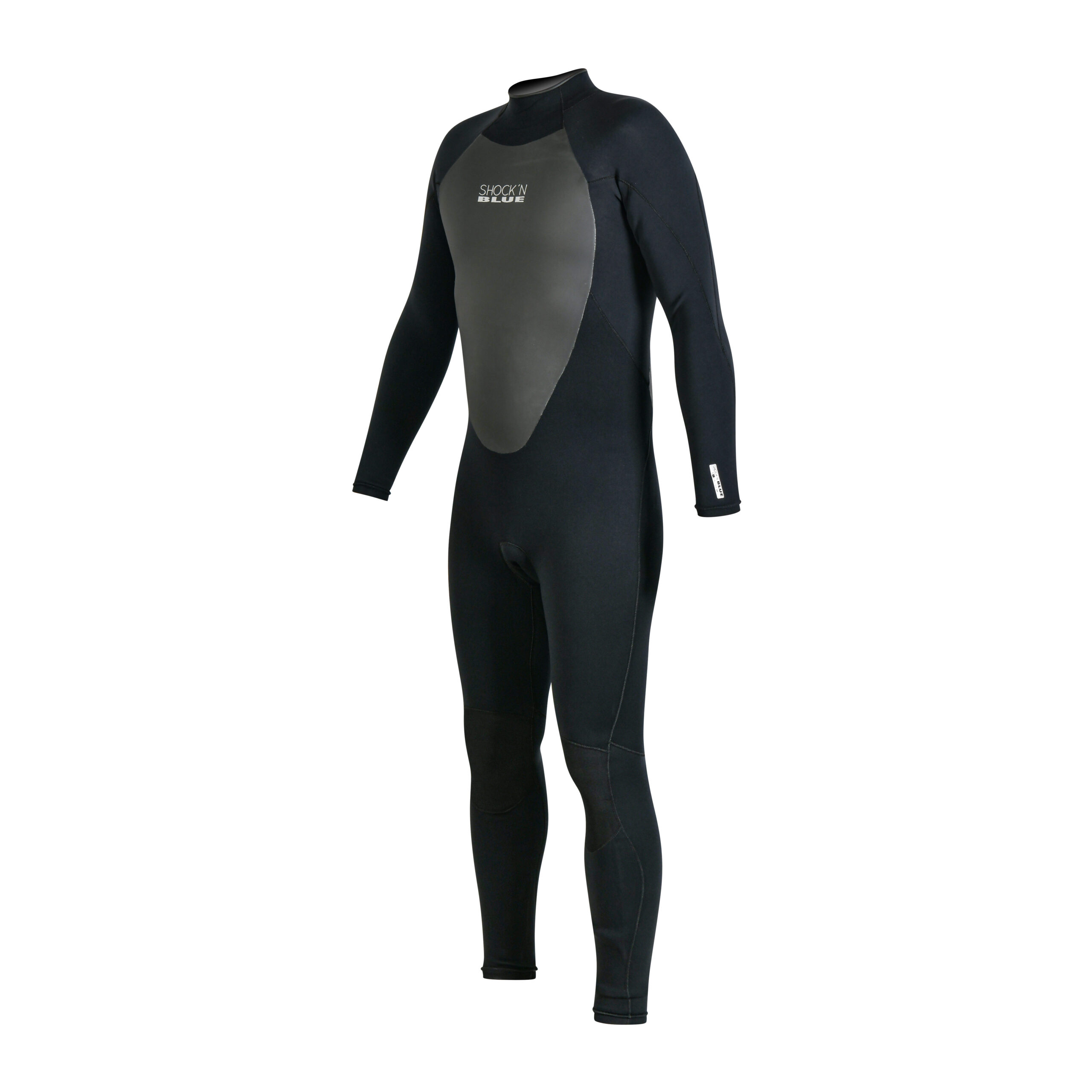 SHOCKN BLUE ENTERO DE NEOPRENE FULL GBS NERO 4/3 BACK ZIP M/LARGA