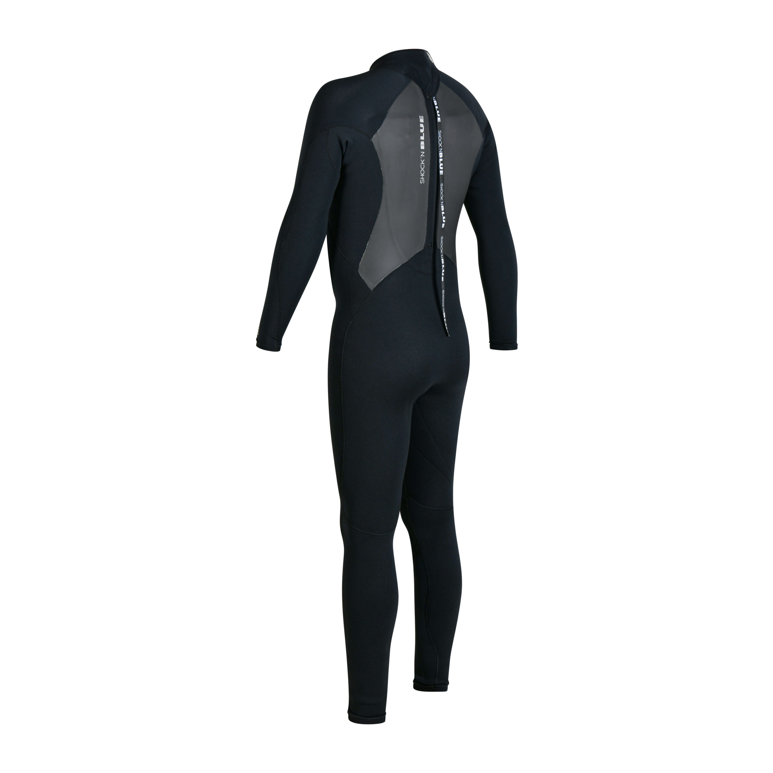 SHOCKN BLUE ENTERO DE NEOPRENE FULL GBS NERO 4/3 BACK ZIP M/LARGA - Imagen 5