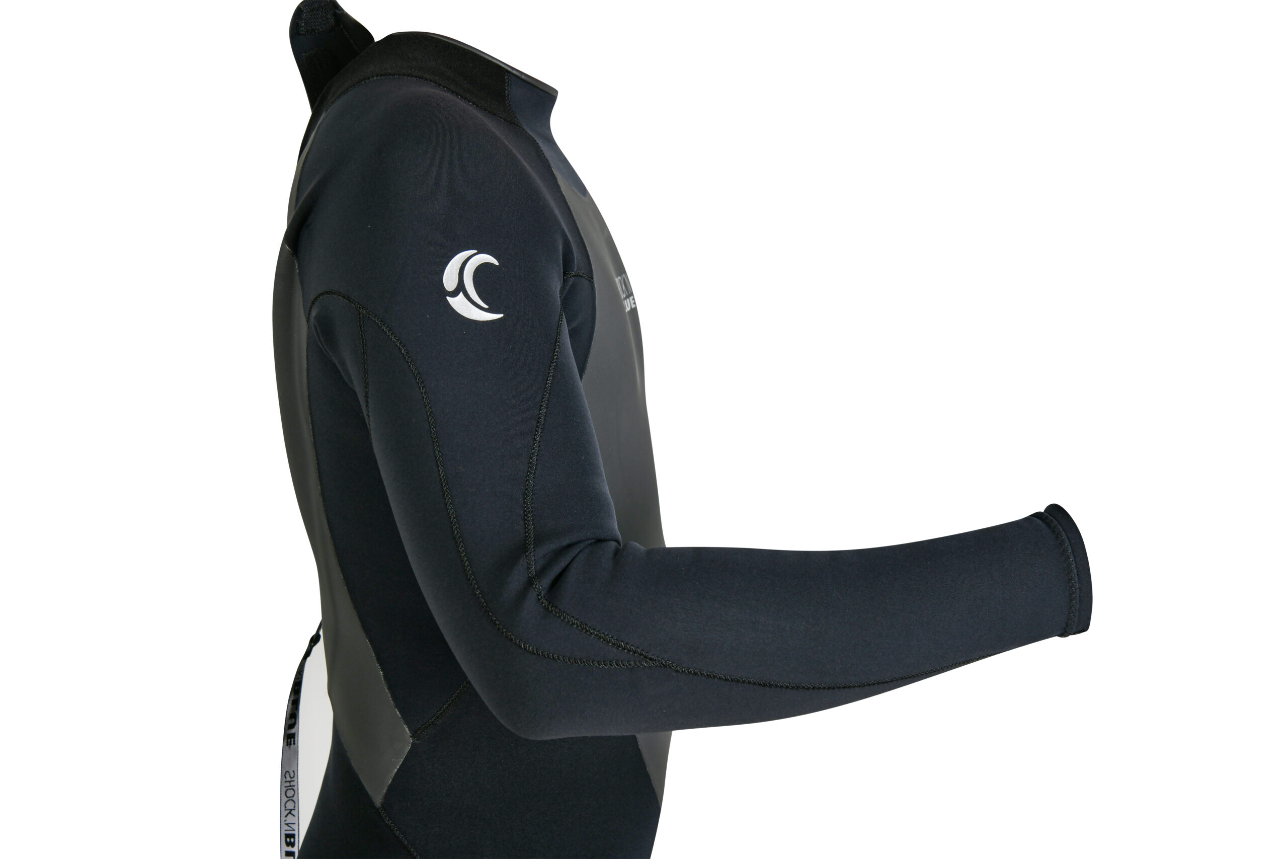 SHOCKN BLUE ENTERO DE NEOPRENE FULL GBS NERO 4/3 BACK ZIP M/LARGA - Imagen 9