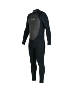 SHOCKN BLUE ENTERO DE NEOPRENE FLATLOCK NERO 3/2 BACK ZIP M/LARGA
