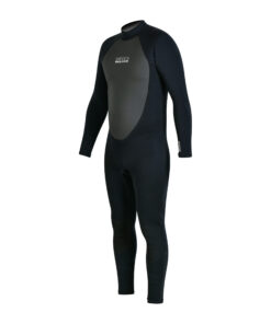 SHOCKN BLUE ENTERO DE NEOPRENE FLATLOCK NERO 3/2 BACK ZIP M/LARGA