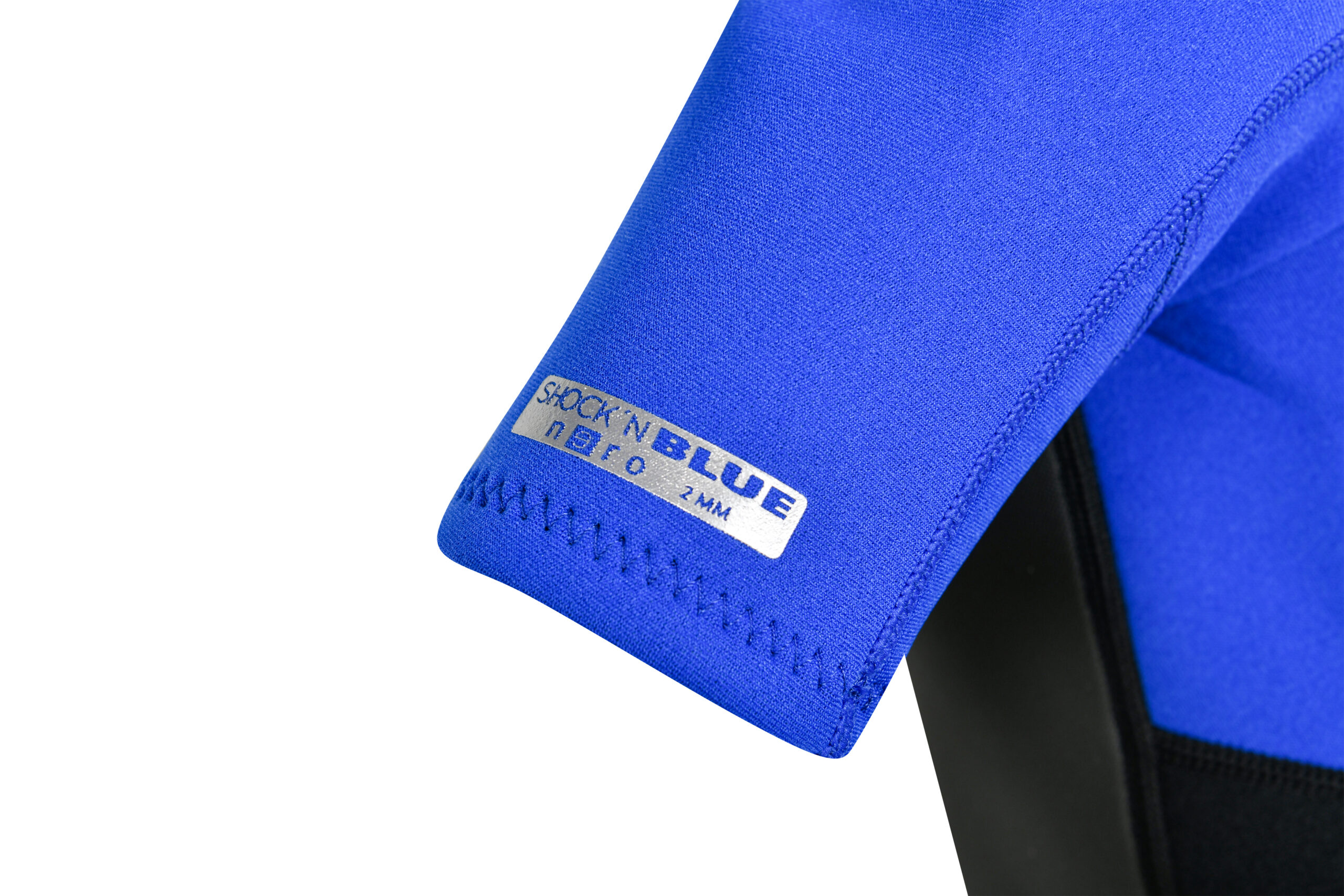 SHOCKN BLUE SPRING NEO FLATLOCK NERO 3/2 BACK ZIP M/CORTA NIÑO - Imagen 7