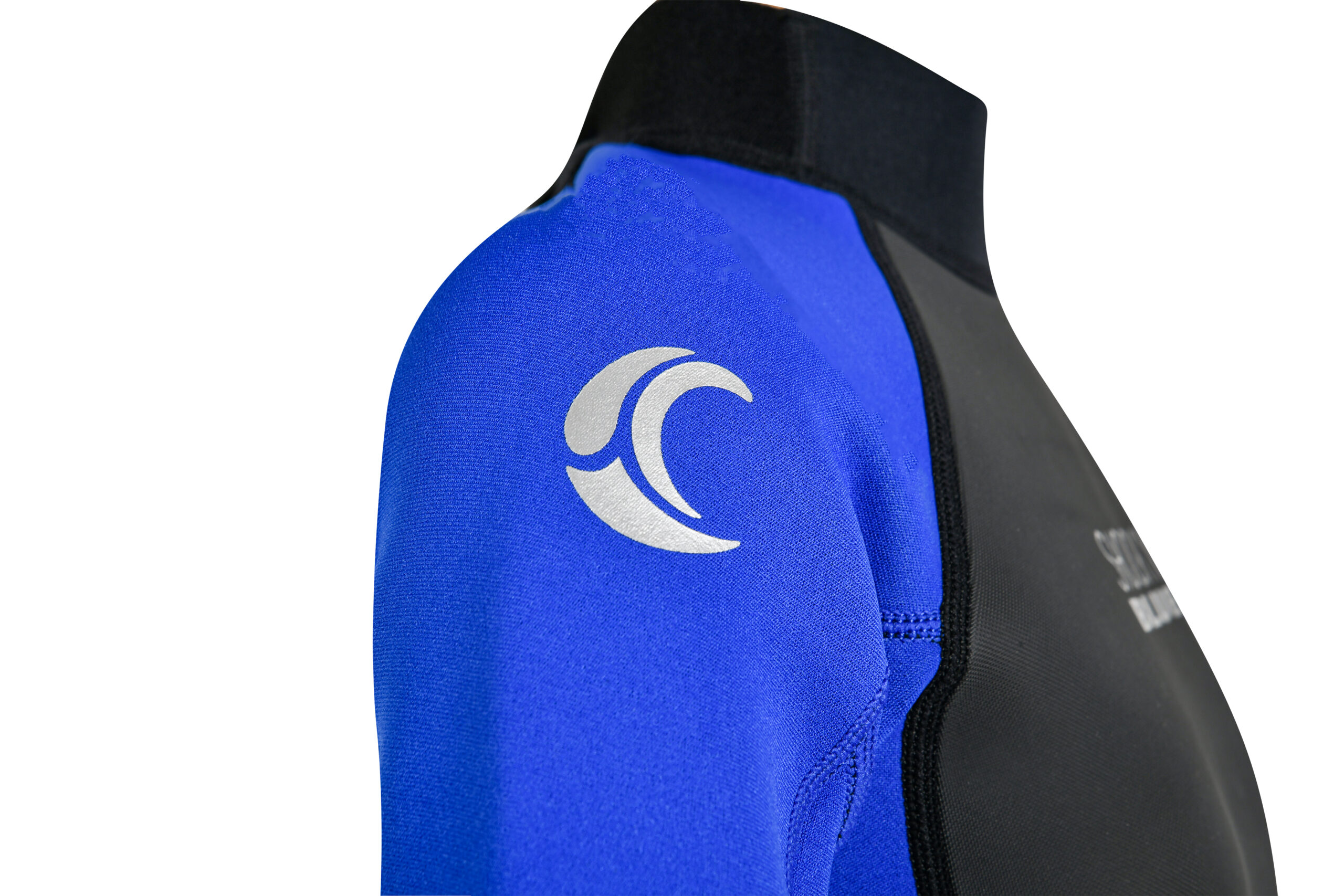 SHOCKN BLUE SPRING NEO FLATLOCK NERO 3/2 BACK ZIP M/CORTA NIÑO - Imagen 8
