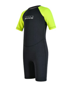 SHOCKN BLUE SPRING NEO FLATLOCK NERO 2/2 BACK ZIP M/CORTA BEBE