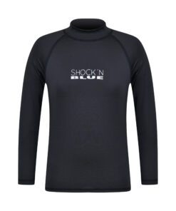 Alternative view of SHOCKN BLUE REMERA LYCRA ADULTO M/LARGA LISA ESTAMPADA
