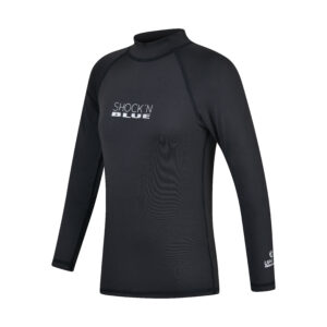 SHOCKN BLUE REMERA LYCRA ADULTO M/LARGA LISA ESTAMPADA