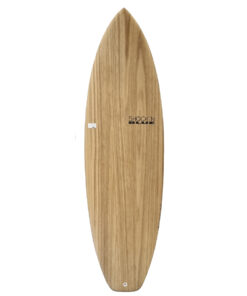 SHOCKN BLUE 5 FINS WIDE TAIL FULL MADERA 6'2