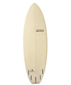 Alternative view of SHOCKN BLUE 5 FINS WIDE TAIL RESIN TINT 6'6