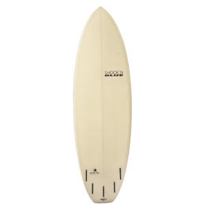 Alternative view of SHOCKN BLUE 5 FINS WIDE TAIL RESIN TINT 6'6
