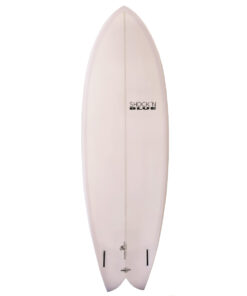 Alternative view of SHOCKN BLUE TWIN FINS BARRACUDA RESIN TINT 5'11