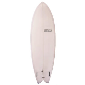 Alternative view of SHOCKN BLUE TWIN FINS BARRACUDA RESIN TINT 6'6