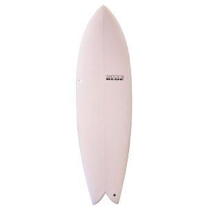 SHOCKN BLUE TWIN FINS BARRACUDA RESIN TINT 6'6