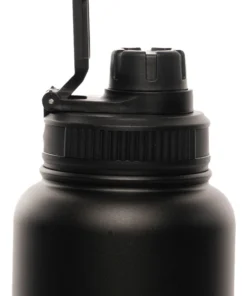 BOTELLA TERMICA DEPORTIVA ACERO INOXIDABLE 600 ml NEGRO