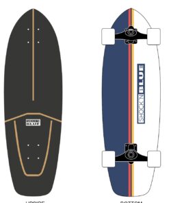 SURF SKATE SHOCKN BLUE CALIFA