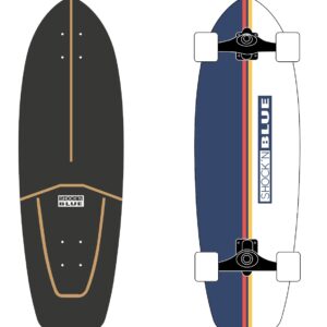 SURF SKATE SHOCKN BLUE CALIFA