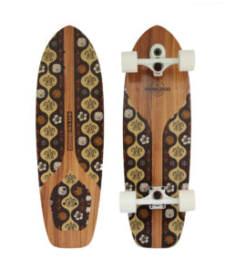 SURF SKATE SHOCKN BLUE MAHALO