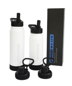BOTELLA TERMICA DEPORTIVA ACERO INOXIDABLE 600 ml AZUL