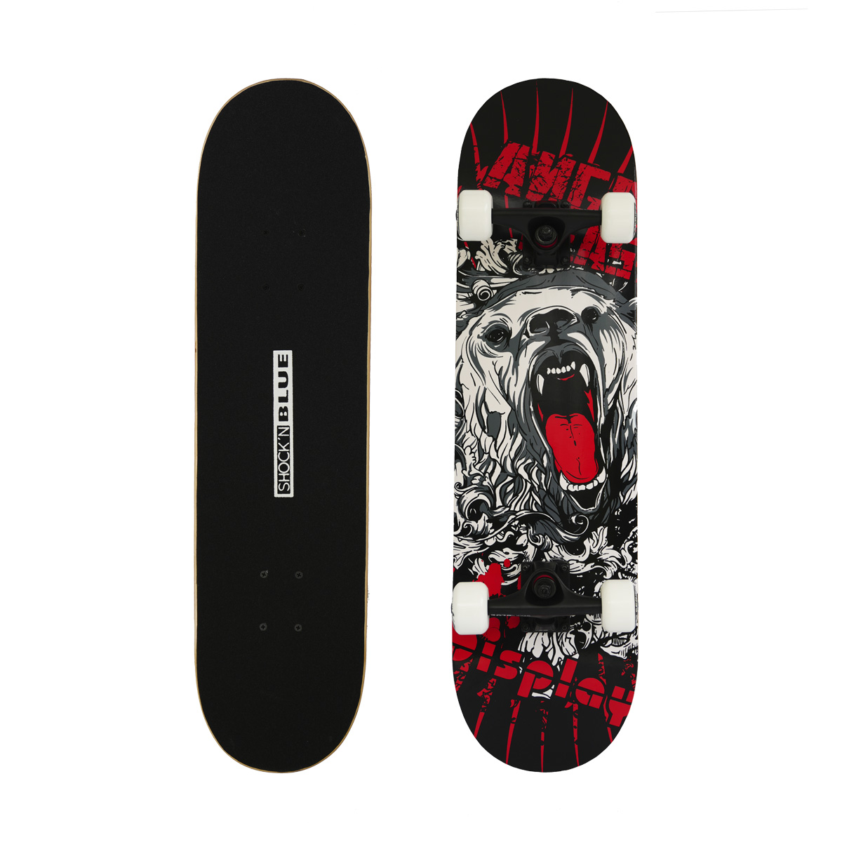 SHOCKN BLUE SKATE COMPLETO BEAR