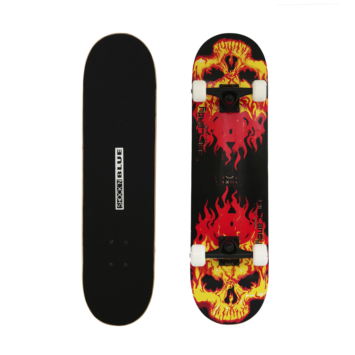 SHOCKN BLUE SKATE COMPLETO FIRE