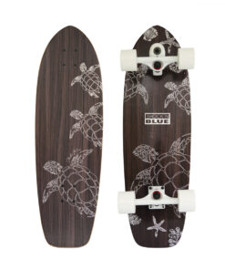 SURF SKATE SHOCKN BLUE TURTLE
