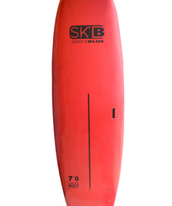 Alternative view of SHOCKN BLUE TABLA SOFT ESCUELA SUPER WIDE SERIES 7′ X 25″ X 3″ 1/2 COLOR ROJO