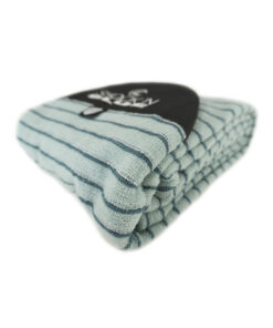 SHOCKN BLUE FUNDA SURF RETRO FISH ELASTIZADA 7'3 AQUA RAYADO