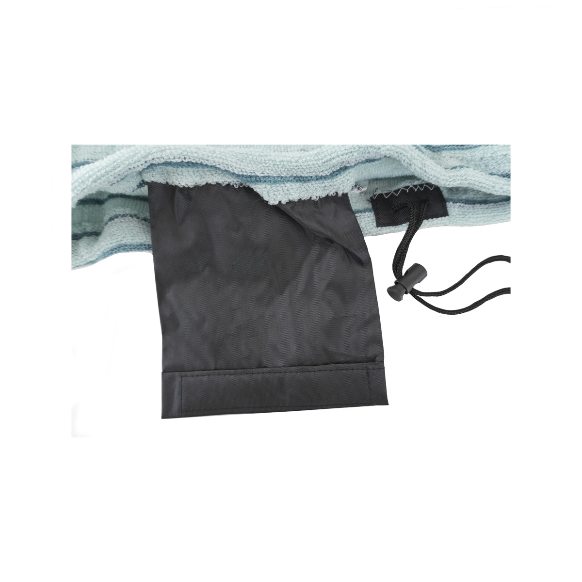 SHOCKN BLUE FUNDA SURF RETRO FISH ELASTIZADA 7'3 AQUA RAYADO - Imagen 2