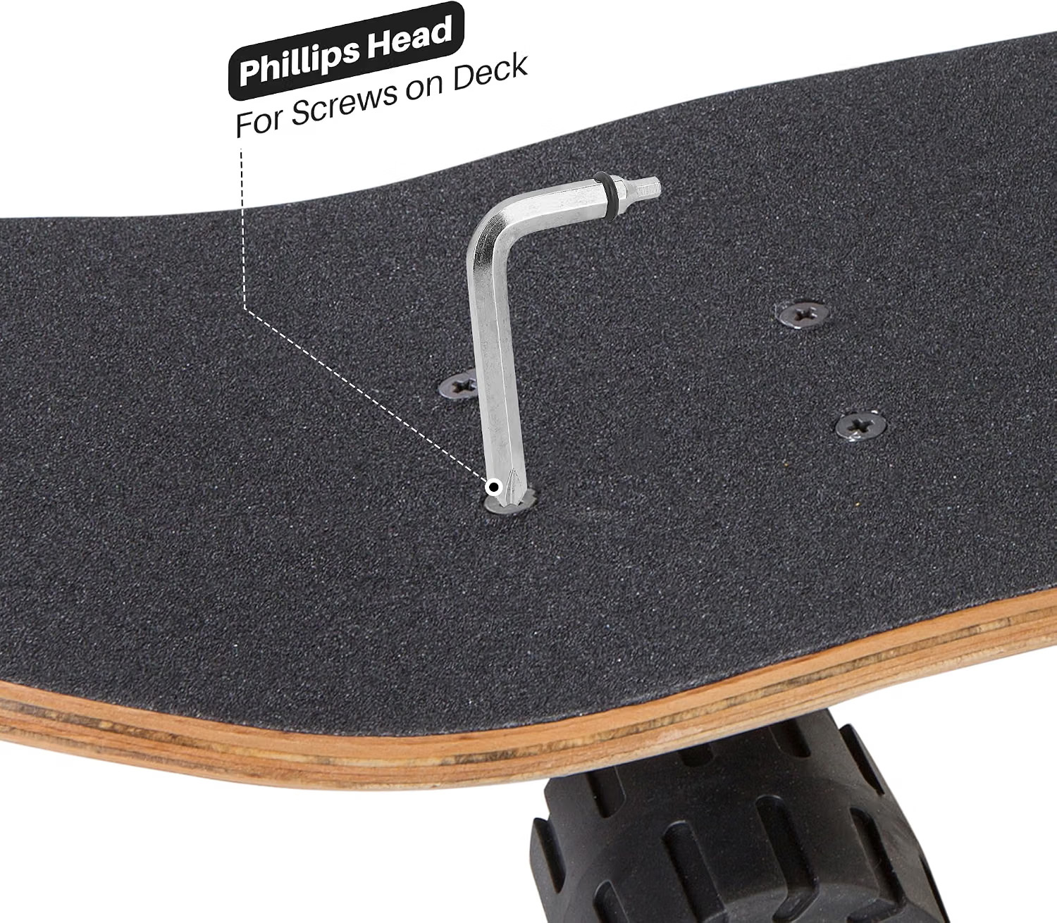 HERRAMIENTA LLAVE T ALLEN PARA SKATE SURFSKATE Y LONGBOARD - Imagen 8