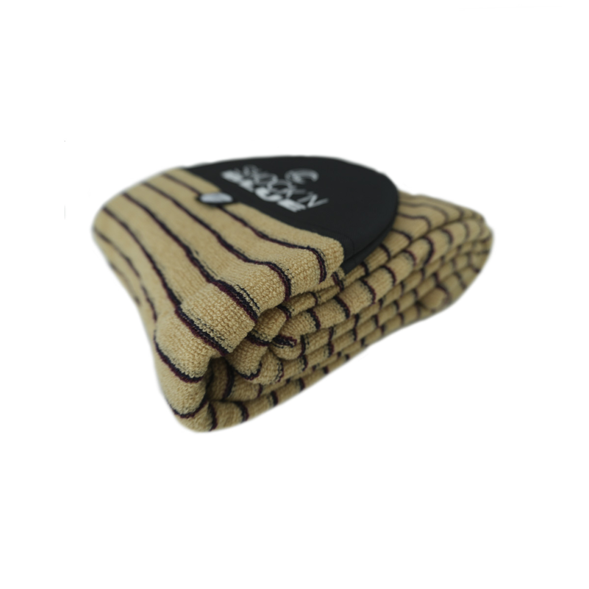 SHOCKN BLUE FUNDA SURF RETRO FISH ELASTIZADA 7'0 BEIGE CON RAYAS - Imagen 2
