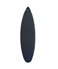 SHOCKN BLUE FUNDA SURF RETRO FISH ELASTIZADA 6'3 NEGRA CON RAYAS - Imagen 4