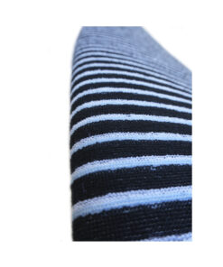 SHOCKN BLUE FUNDA SURF RETRO FISH ELASTIZADA 6'3 NEGRA CON RAYAS