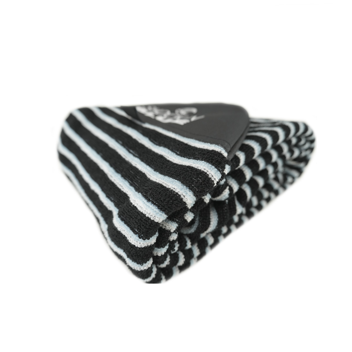 SHOCKN BLUE FUNDA SURF RETRO FISH ELASTIZADA 6'3 NEGRA CON RAYAS - Imagen 3