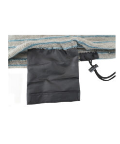 SHOCKN BLUE FUNDA SURF RETRO FISH ELASTIZADA 6'0 GRIS CON RAYAS AZULES - Imagen 3