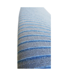 SHOCKN BLUE FUNDA SURF RETRO FISH ELASTIZADA 6'0 GRIS CON RAYAS AZULES